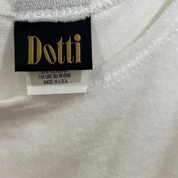 Dotti terrycloth coverup size large - Picture 4 of 8